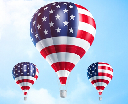 氣球 移民美國
